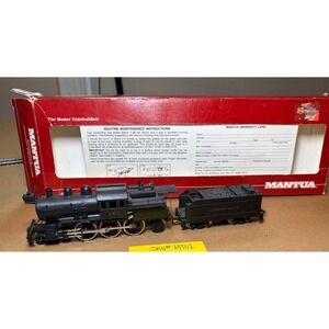 Vintage Mantua HO Scale 4-6-2 Pacific Steam Locomotive Tender Runs Box #2303
